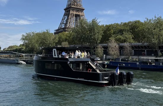 La Perle Noire est le premier bateau à passagers 100 % zéro émission construit en France